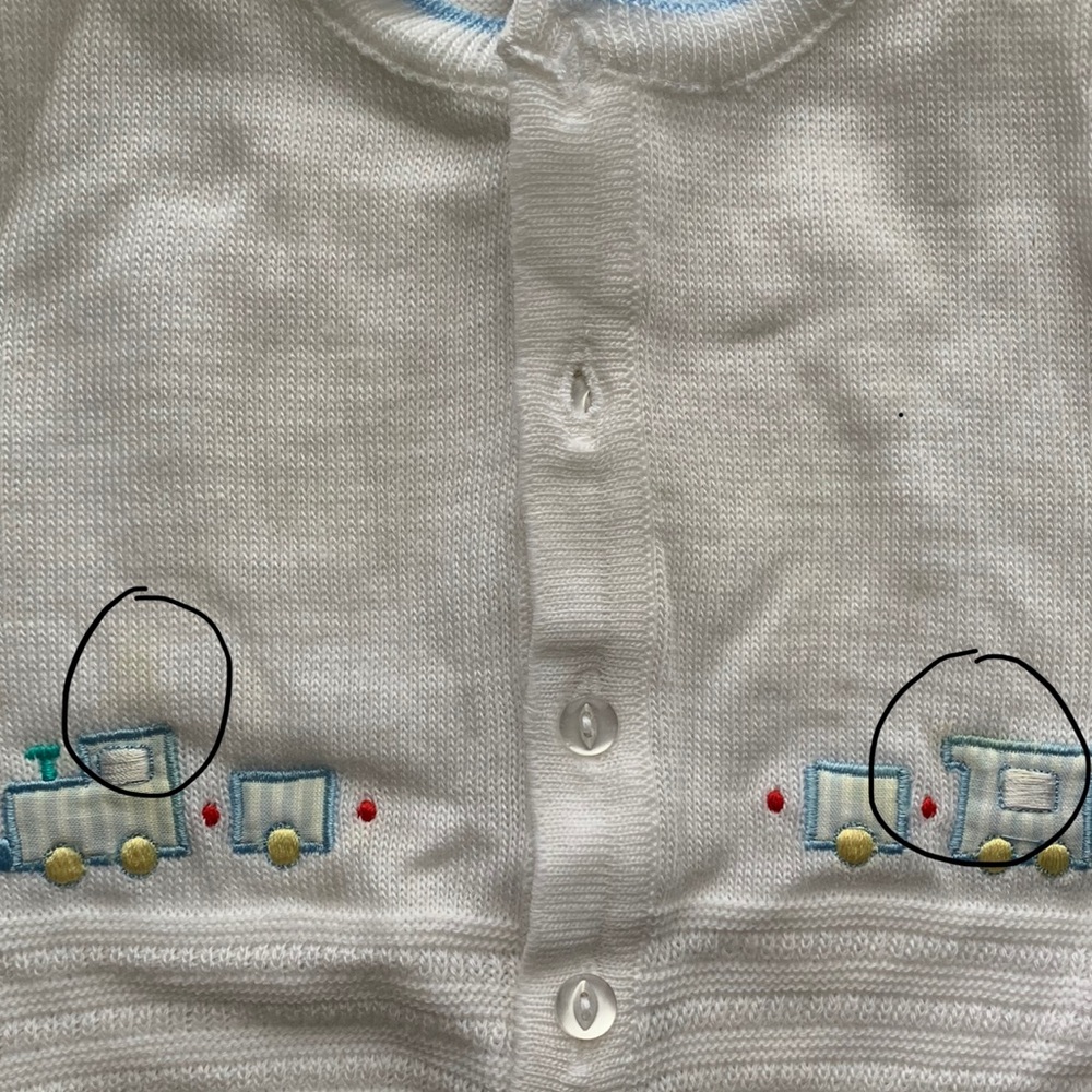 NWT 🪩Vintage Petit Ami Train Cardigan/ 6m ✨Host Pick - Picture 13 of 13